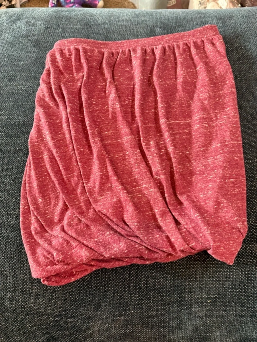 Free People Heathered Raspberry Crop Top